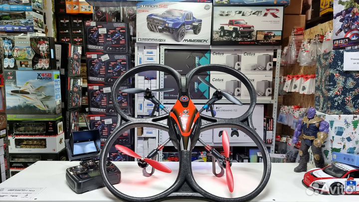 Радиоуправляемый квадрокоптер WLToys V393FPV RTF