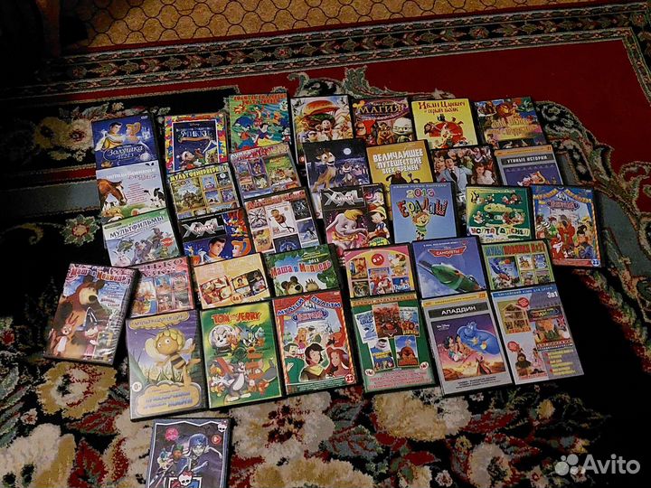 Мультфильмы на dvd разные