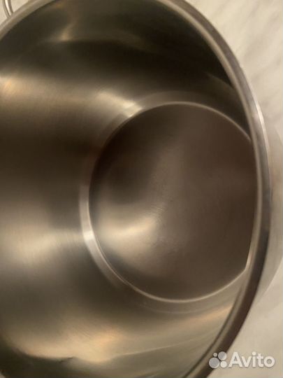 Кастрюля из нержавейки 6 л