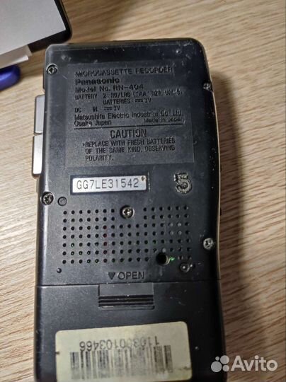 Кассетный диктофон Panasonic