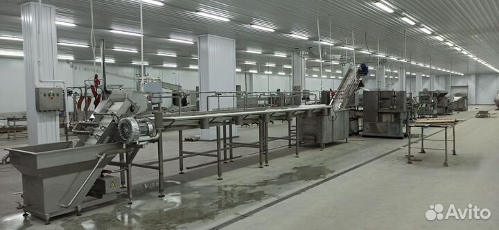 Линия производства консервов из рыбы