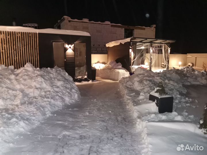 Ручная уборка снега для аккуратной работы