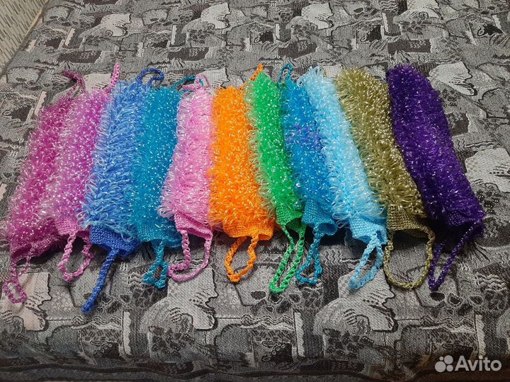 Мочалка ручной работы