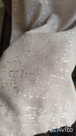 Штора на кухню короткая