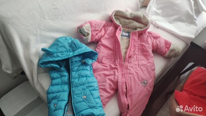 Детские вещи пакетом для девочек 86 92