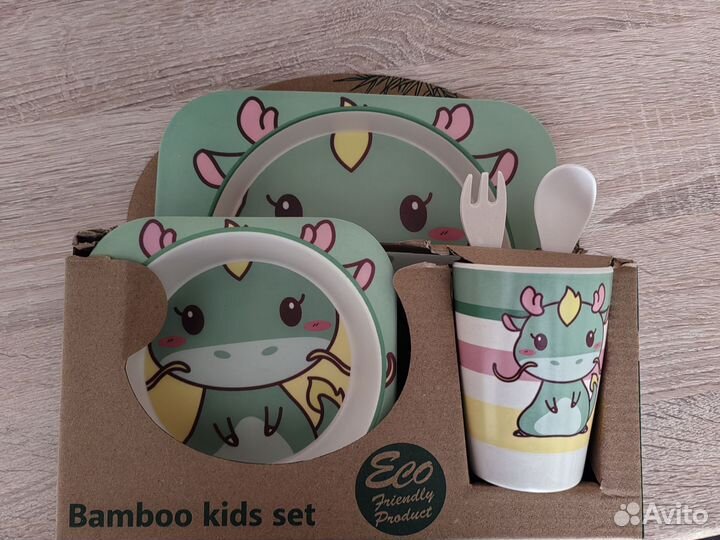 Набор посуды для малышей 5 предметов