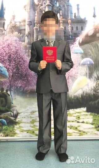 Костюм тройка на рост 128-134