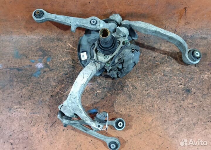 Ступица рычаги передние audi a4 2007 год