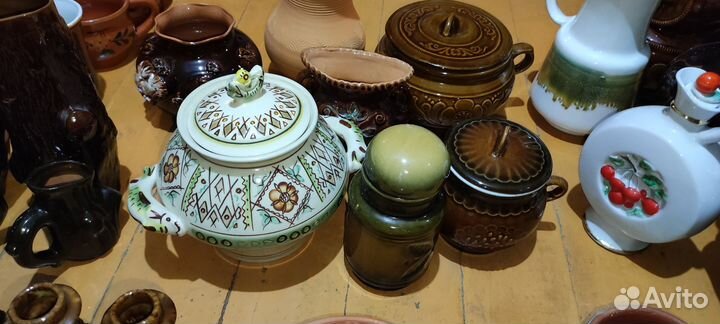 Глиняная керамическая посуда СССР