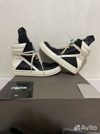 Rick Owens geobasket пойзон ориг