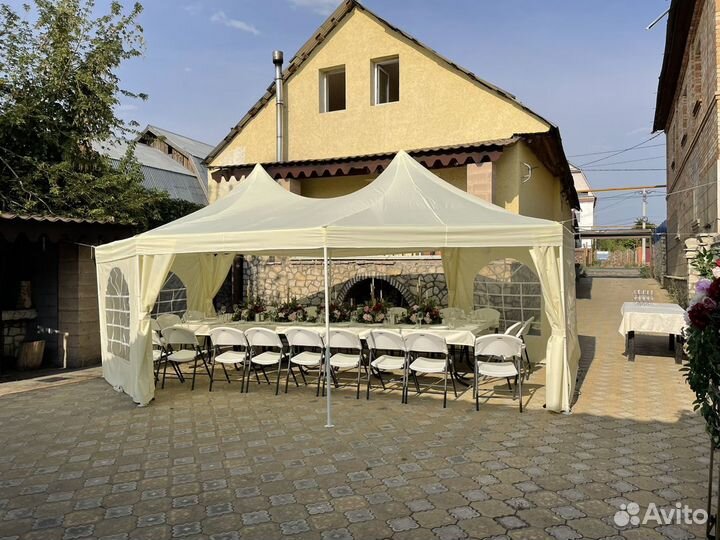 Шатер в аренду. Аренда шатра, мебели, посуды