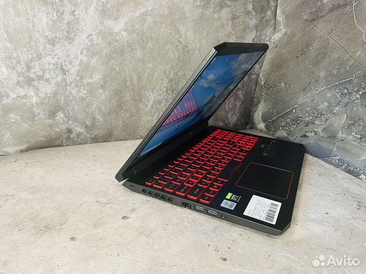 Игровой ноутбук acer nitro 5 i5-10th/3050