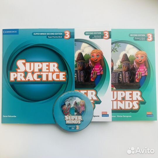 Super minds 3 second edition + super practice 3