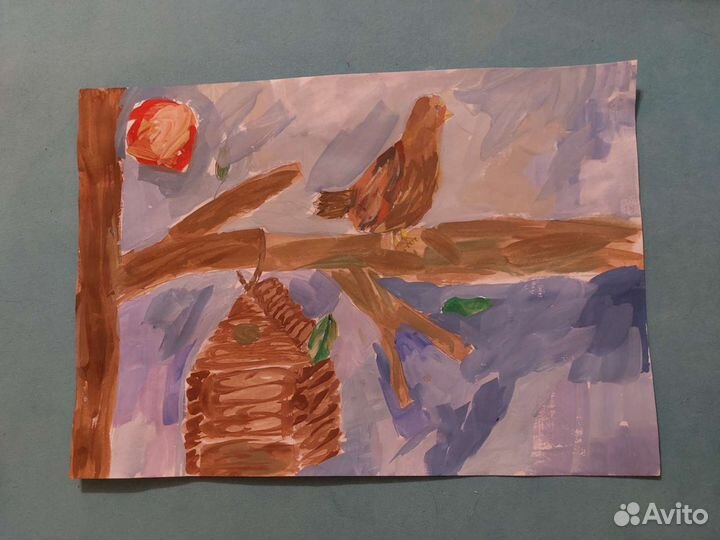 Картина для детского сада школы