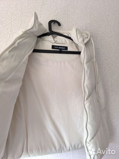 Жилетка love republic кожаная