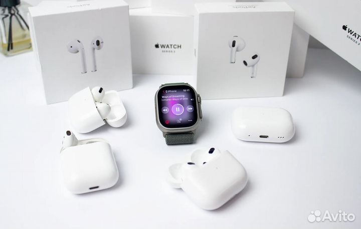 Apple Airpods (все модели) iPhone