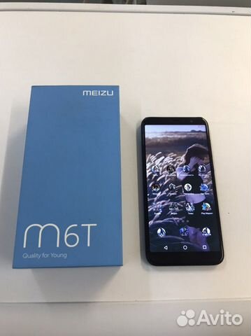 Телефон meizu m 6T в хорошем состоянии