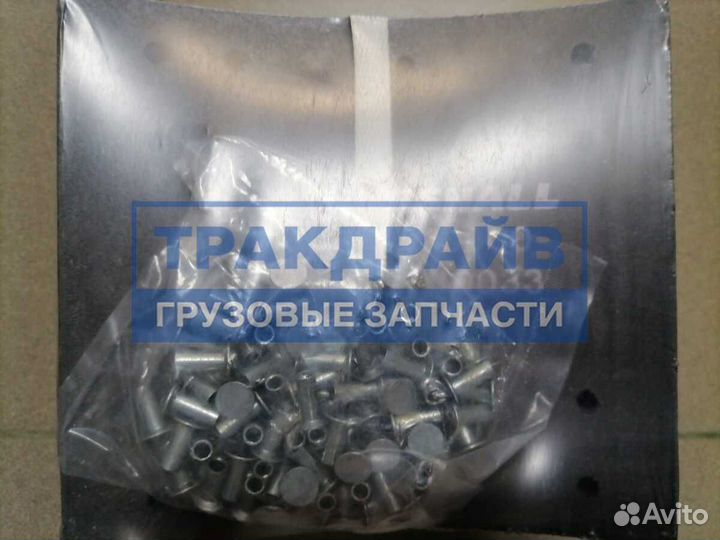 Накладки тормозные барабанные STD с заклепками WVA 19030 19033