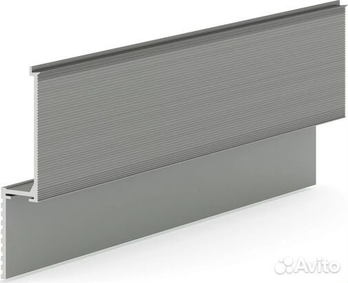 Теневой плинтус напольн. анодиров 3000 мм