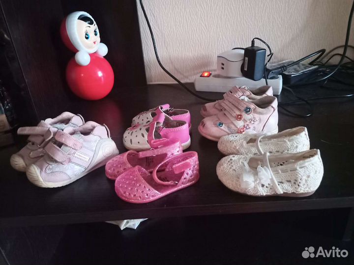 Обувь для девочки пакетом