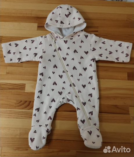 Комбинезон на флисе размер 56