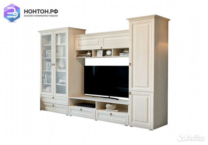 Стенка Престиж-1 №1 cандал светлый