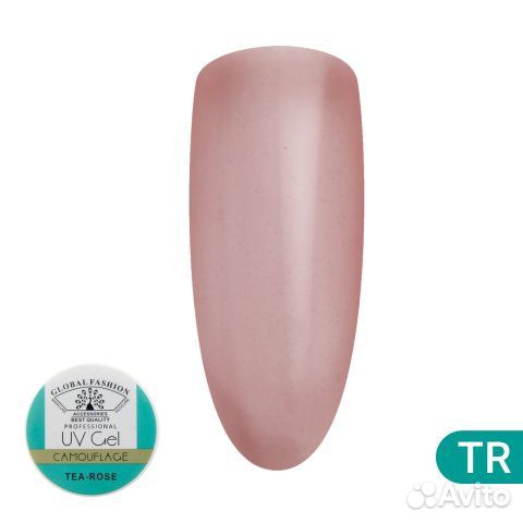 Гель для наращивания ногтей камуфляж, Global Fashi