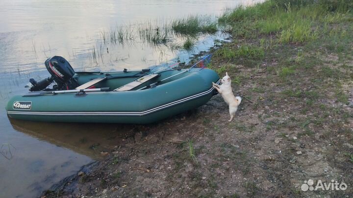 Продам лодку Фрегат 320,плюс мотор 6 сил