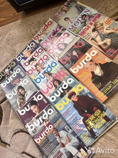 Журналы burda moden