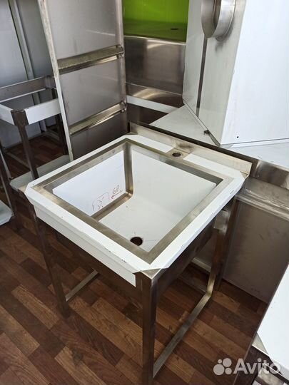 Мойка из нержавеющей стали 60x60