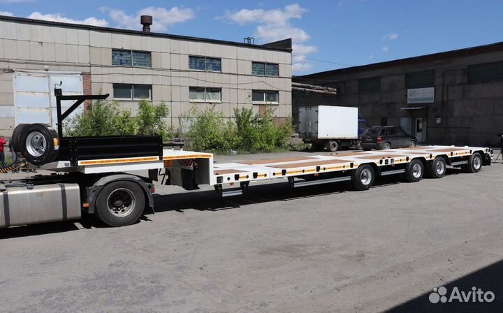 Полуприцеп трал (тяжеловоз) Saab 9891, 2024