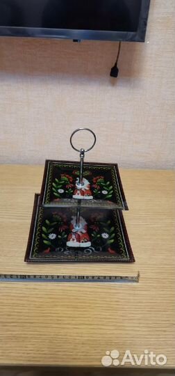 Этажерка фруктовница менажница фрукты пасха