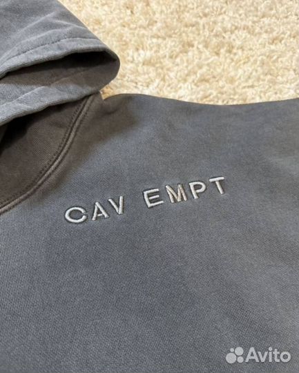 Худи cav empt серое