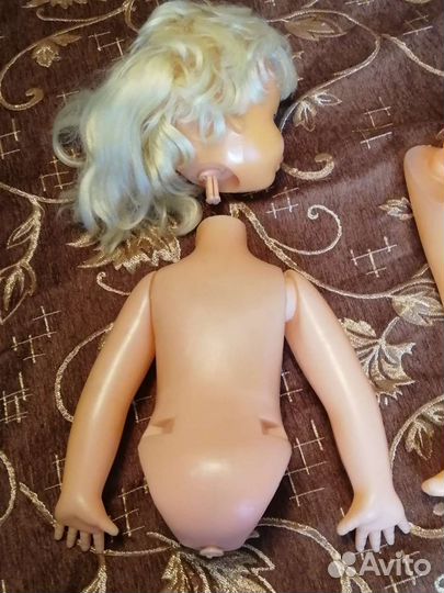 Кукла большая СССР в ремонт