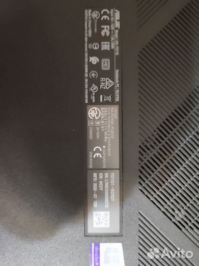 Игровой ноутбук asus GTX 1650 Intel Core i5