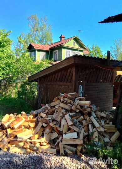 Дрова в укладку любого объема