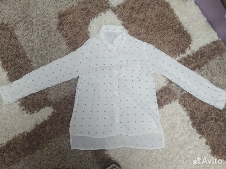 Рубашка школьная