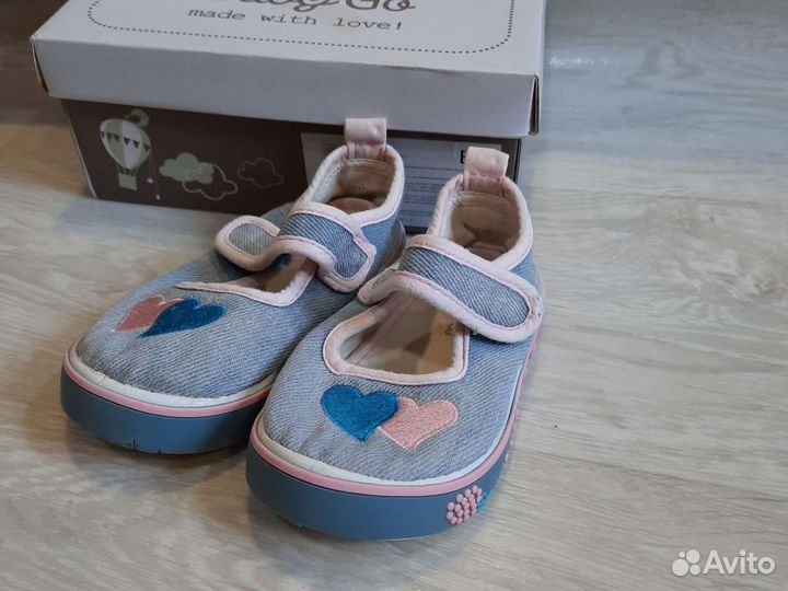 Кеды джинсовые 23рр