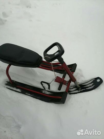 Детский снегокат бу