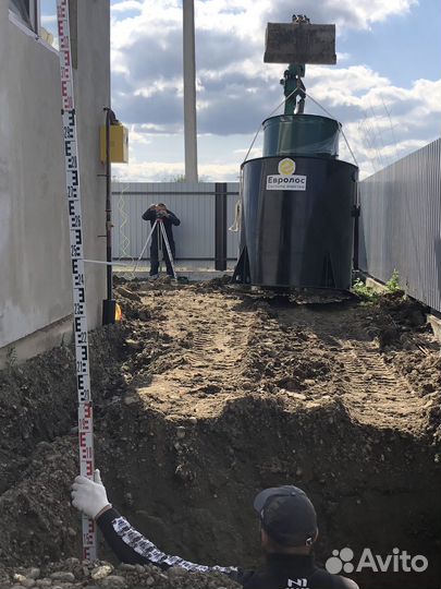 Монтаж септиков для частных домов