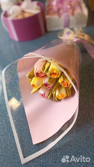 Зефирные тюльпаны