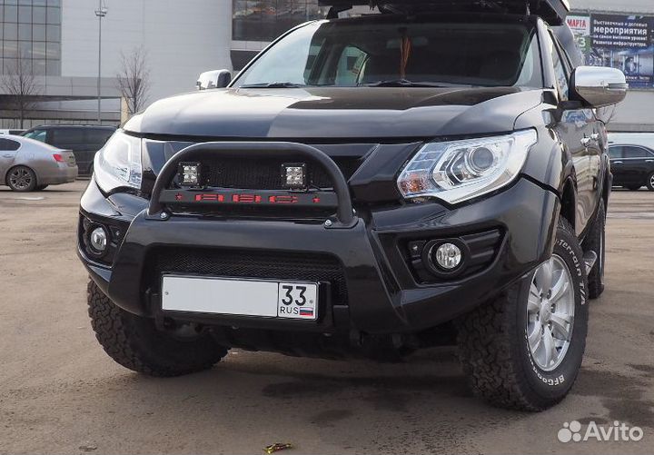 Бампер передний Mitsubishi L200 2015-11.2018 кроме