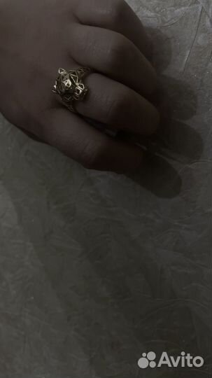 Золотая печатка женская 585 пробы