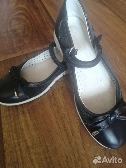 Туфли школьные д/девочки р.36 Shagovita(натур.кожа