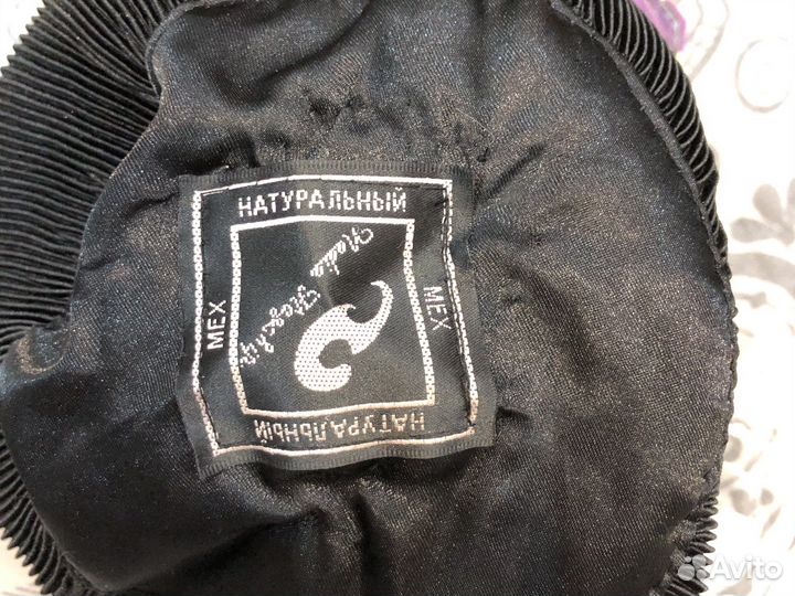 Шапка норковая женская