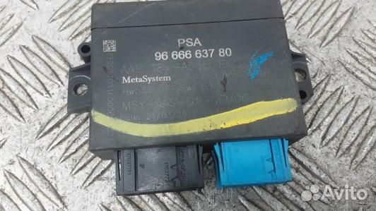 Блок PDC (парктроников) peugeot 5008 (DSL17SP01)