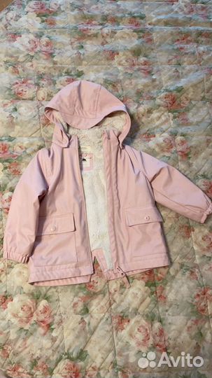 Утеплённая куртка-дождевик