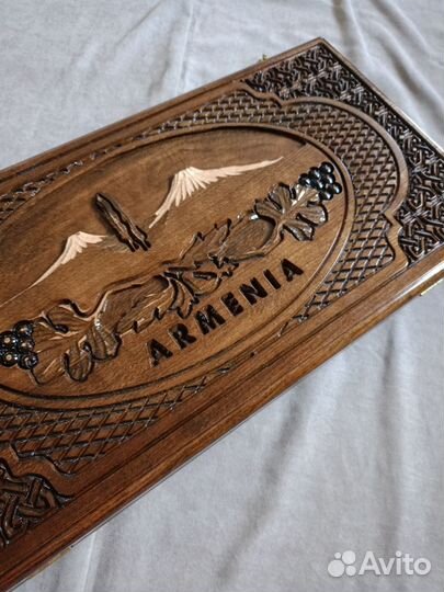 Нарды резные 