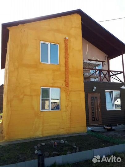 Утепление пенополиуретаном пеной ппу