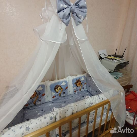 Бортики в кроватку